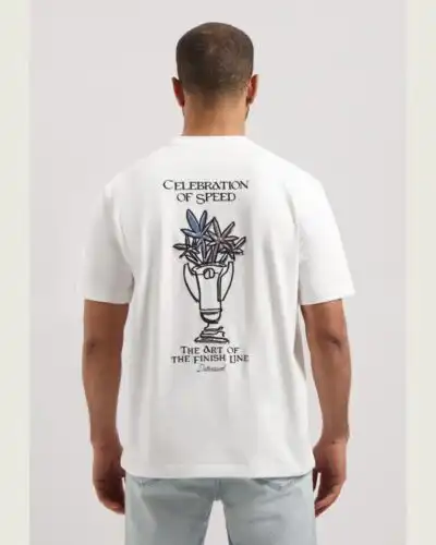 Dstrezzed 203512 Collin Artwork  Tee , White