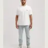 Dstrezzed 203512 Collin Artwork  Tee , White - Image 5