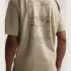 Dstrezzed 203512 Collin Artwork  Tee  Khaki - Image 3