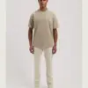 Dstrezzed 203512 Collin Artwork  Tee  Khaki - Image 4