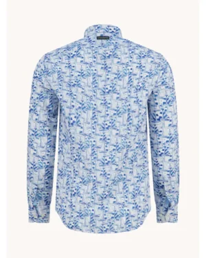 Alternative view of A Fish Named Fred  Shirt sailing boats Linen  blend