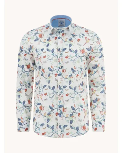A Fish Named Fred - Shirt Birdy Blooms, multi