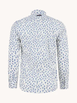 Alternative view of A Fish Named Fred  Shirt dancing, off white