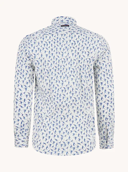 Alternative view of A Fish Named Fred  Shirt dancing, off white