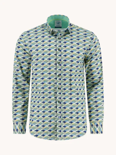 A Fish Named Fred - Graphic Shirt  Multi green