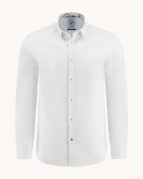 A Fish Named Fred - Oxford Shirt, Off-White