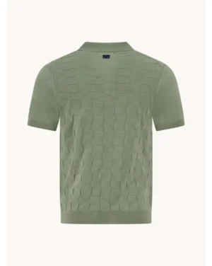 Alternative view of A Fish Named Fred 33.316 - Polo knitted structure, Thyme