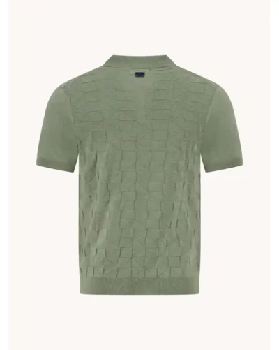 Alternative view of A Fish Named Fred 33.316 - Polo knitted structure, Thyme