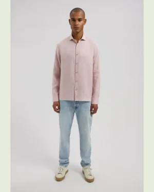 Alternative view of Dstrezzed  The Jagger Shirt 100% Linen Violet  , 303710