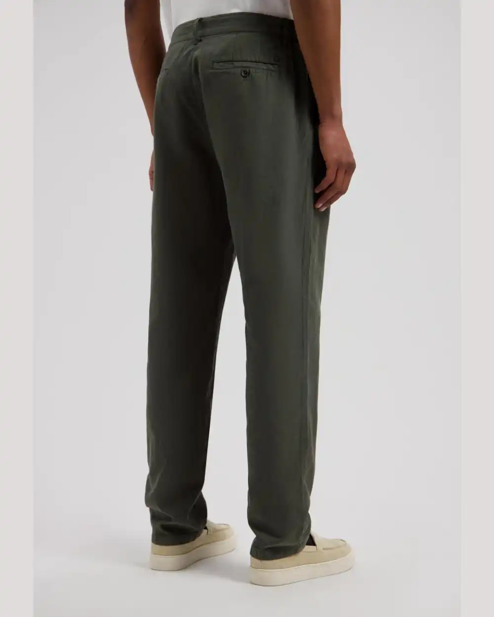 Dstrezzed 502004- Logan Pleat Tecolin, Dk Army - Image 2