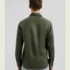 Dstrezzed Jagger 100% linen shirt 303710 Dark Army - Image 3