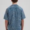 Dstrezzed Leo Resort Shirt linen blend 311509 - Image 3