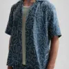 Dstrezzed Leo Resort Shirt linen blend 311509 - Image 4