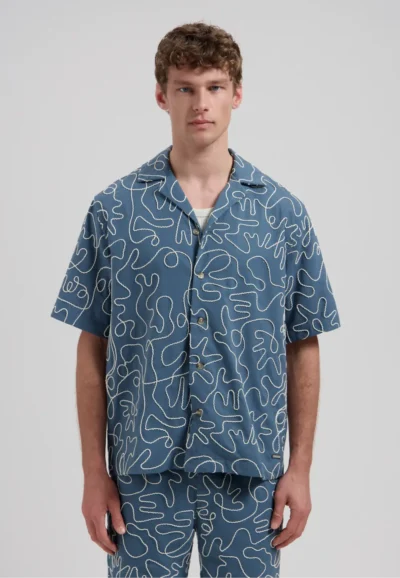 Dstrezzed 311509- Leo Resort Shirt, linen blend