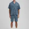 Dstrezzed Leo Resort Shirt linen blend 311509 - Image 6
