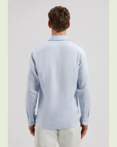 Dstrezzed 303710- The Jagger Shirt 100% Linen, Lt Blue - Image 3
