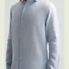 Dstrezzed Jagger 100% linen shirt 303710 Light Blue - Image 4