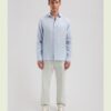 Dstrezzed 303710- The Jagger Shirt 100% Linen, Lt Blue