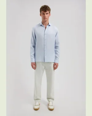 Dstrezzed 303710- The Jagger Shirt 100% Linen, Lt Blue