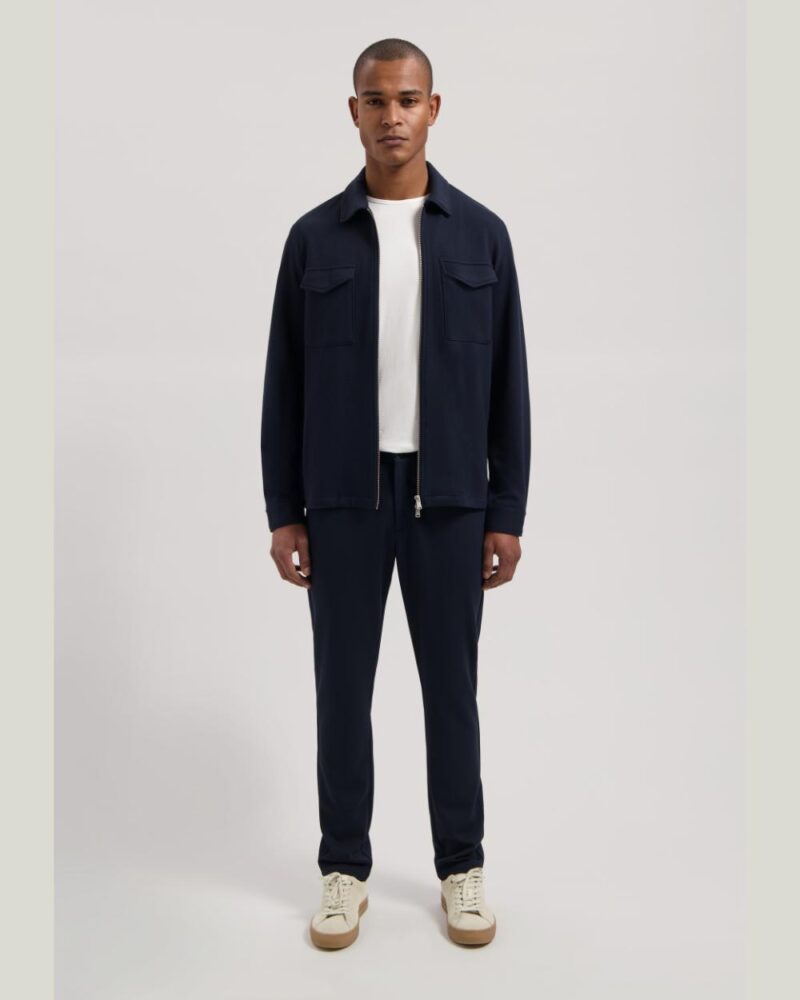 Dstrezzed 501850- Lancaster Chino Pique , Dk. Navy - Image 5