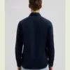 Dstrezzed Jagger 100% linen shirt 303710 Dark Navy - Image 3