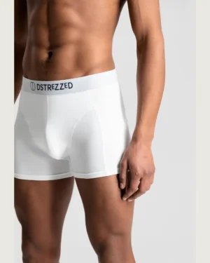 Dstrezzed 707014 Chaplin 2 Pack bamboo Boxers White