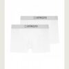Dstrezzed 707014 Chaplin 2 Pack bamboo Boxers White - Image 2