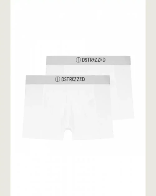 Alternative view of Dstrezzed 707014 Chaplin 2 Pack bamboo Boxers White