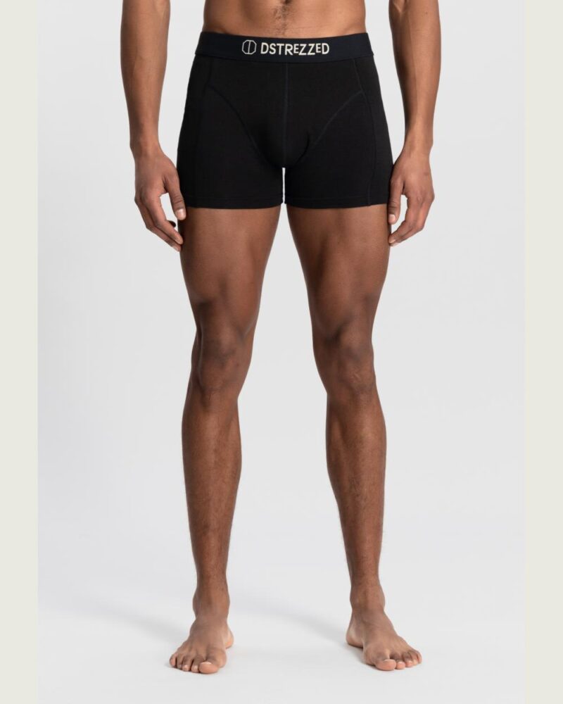 Dstrezzed 707014 Chaplin 2 Pack Boxers, Black - Image 5