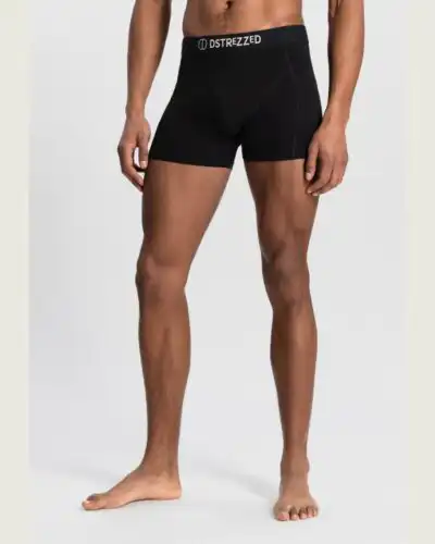 Alternative view of Dstrezzed 707014 Chaplin 2 Pack Boxers, Black