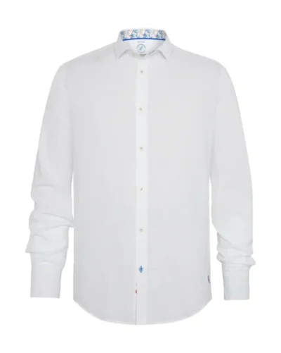 A Fish Named Fred 99.0004- Shirt Linen,Off White
