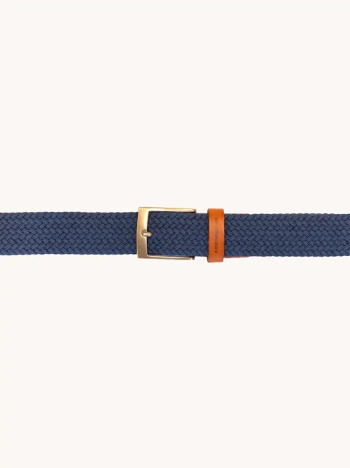 A Fish Named Fred : Braided Belt , Cobalt