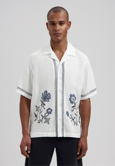 Dstrezzed 311525 - Hero Arwork 100% Linen Shirt