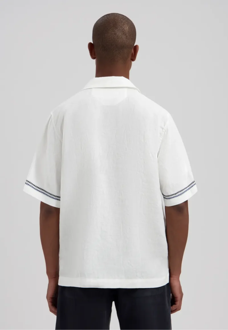 Dstrezzed 311525 - Hero Arwork 100% Linen Shirt - Image 3