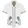 Dstrezzed  Hero Arwork 100% Linen Shirt 311525  White - Image 5