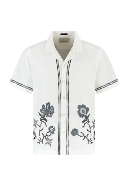 Dstrezzed 311525 - Hero Arwork 100% Linen Shirt image3