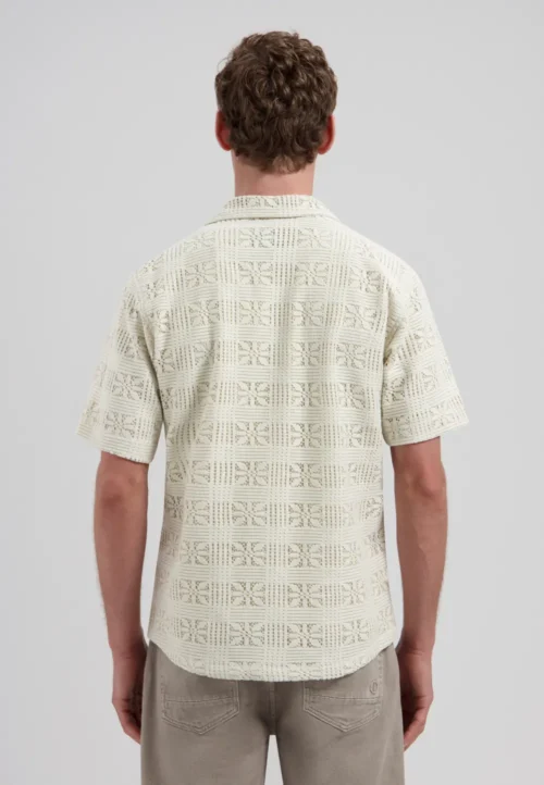 Dstrezzed 311519- Crochet Shirt, Silver Birch image3