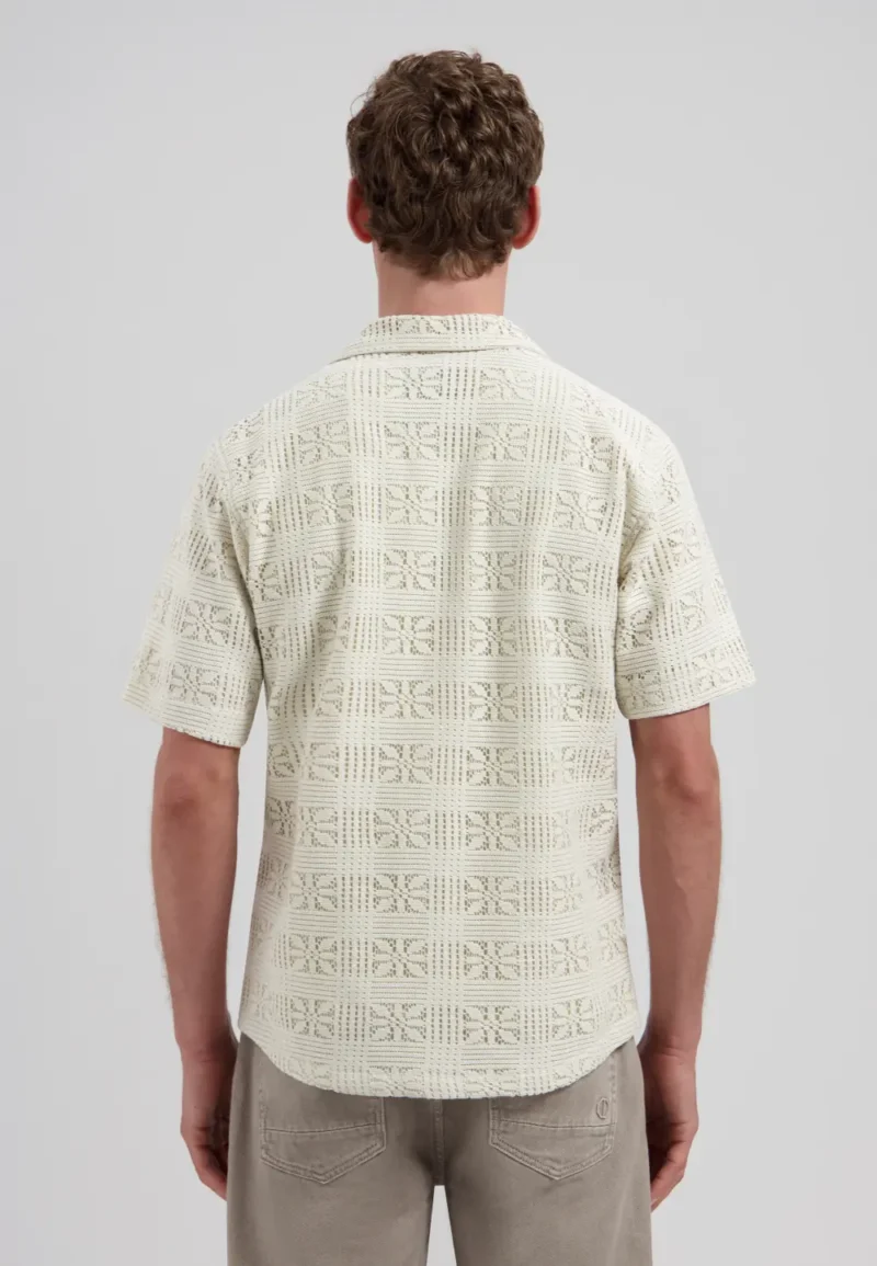 Dstrezzed 311519- Crochet Shirt, Silver Birch - Image 5