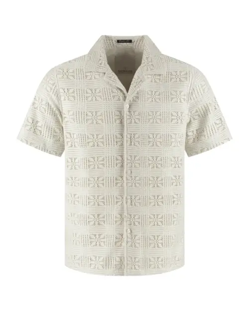Alternative view of Dstrezzed  Crochet Shirt 311519  Silver Birch