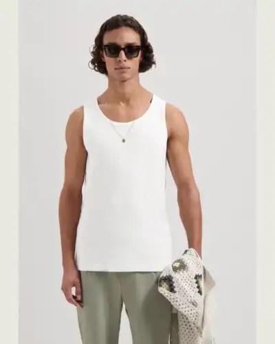 Dstrezzed Kev Singlet, White