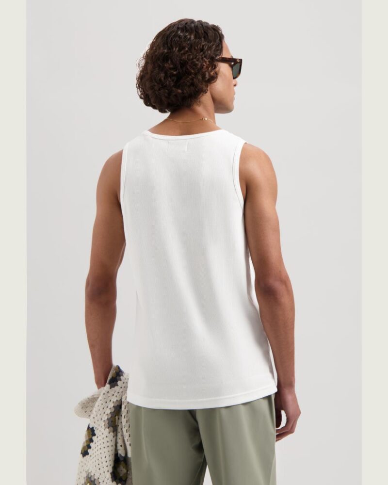 Dstrezzed Kev Singlet, White - Image 5