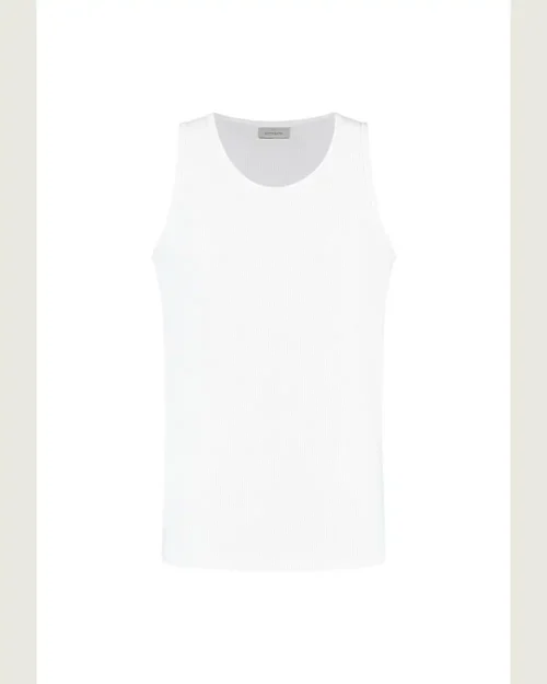 Dstrezzed Kev Singlet White - Image 3