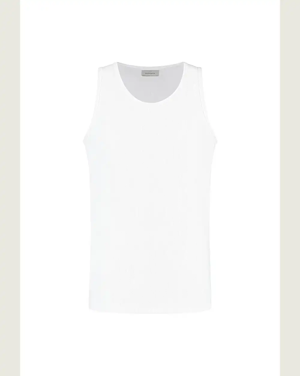Dstrezzed Kev Singlet, White - Image 3