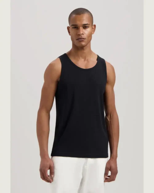 Dstrezzed Kev Singlet Black