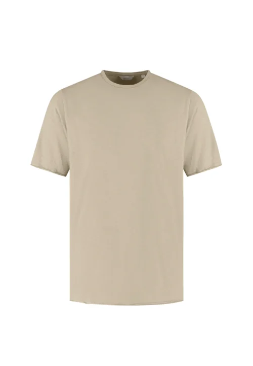 Dstrezzed Mc Queen Organic Cotton Tee, Vintage Khaki - Image 5