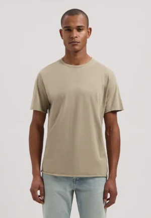 Dstrezzed Mc Queen Organic Cotton Tee, Vintage Khaki