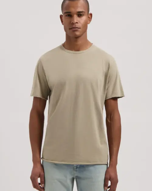 Dstrezzed Mc Queen Organic Cotton Tee 202274 Vintage Khaki