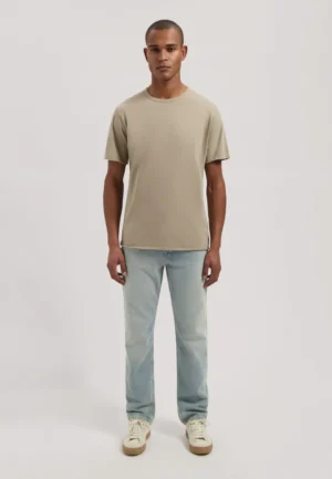 Alternative view of Dstrezzed Mc Queen Organic Cotton Tee, Vintage Khaki