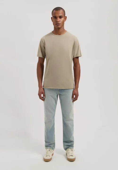 Alternative view of Dstrezzed Mc Queen Organic Cotton Tee, Vintage Khaki
