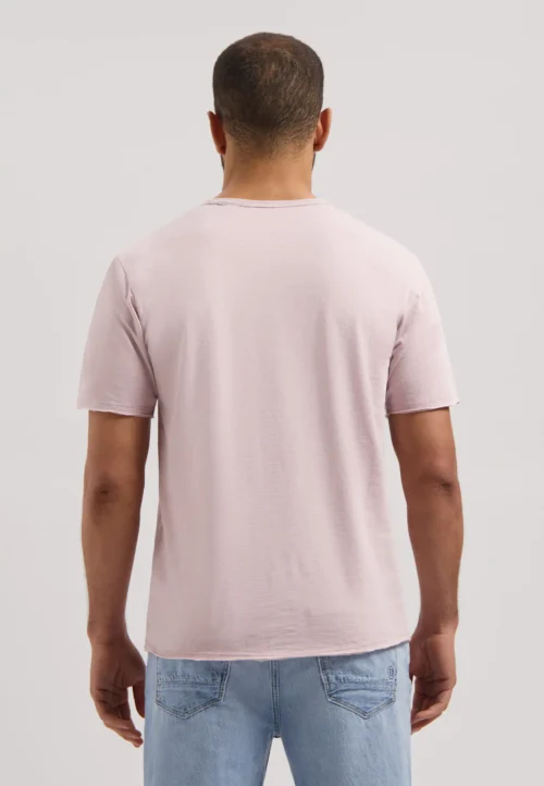 Dstrezzed Mc Queen Organic Cotton Tee, Violet Ice - Image 3